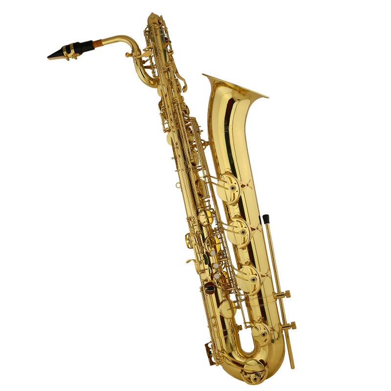 JBBS-110降E調(diào)上低音薩克斯管樂器專業(yè)演奏漆金黃銅薩克斯